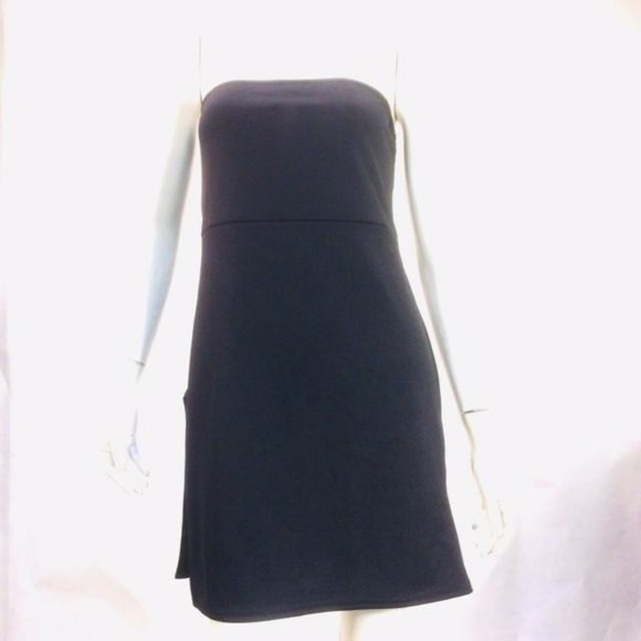 Pretty Little Thing Black Bandeau Dress - NWT - Picture 2 of 8